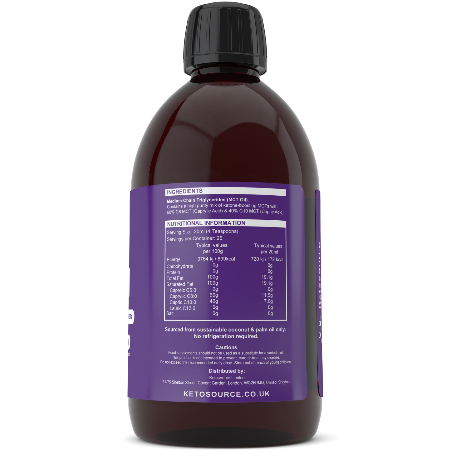 Ketosource Pure MCT Oil