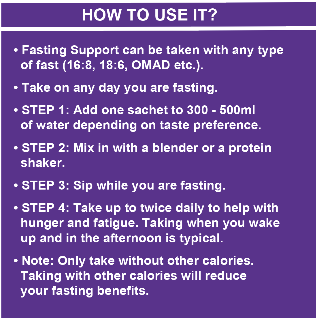 Pure Fasting Support 1.0