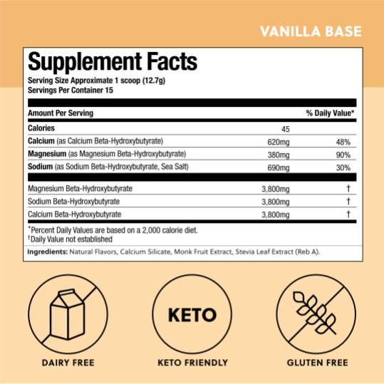 Exogenous Ketones Drink Mix